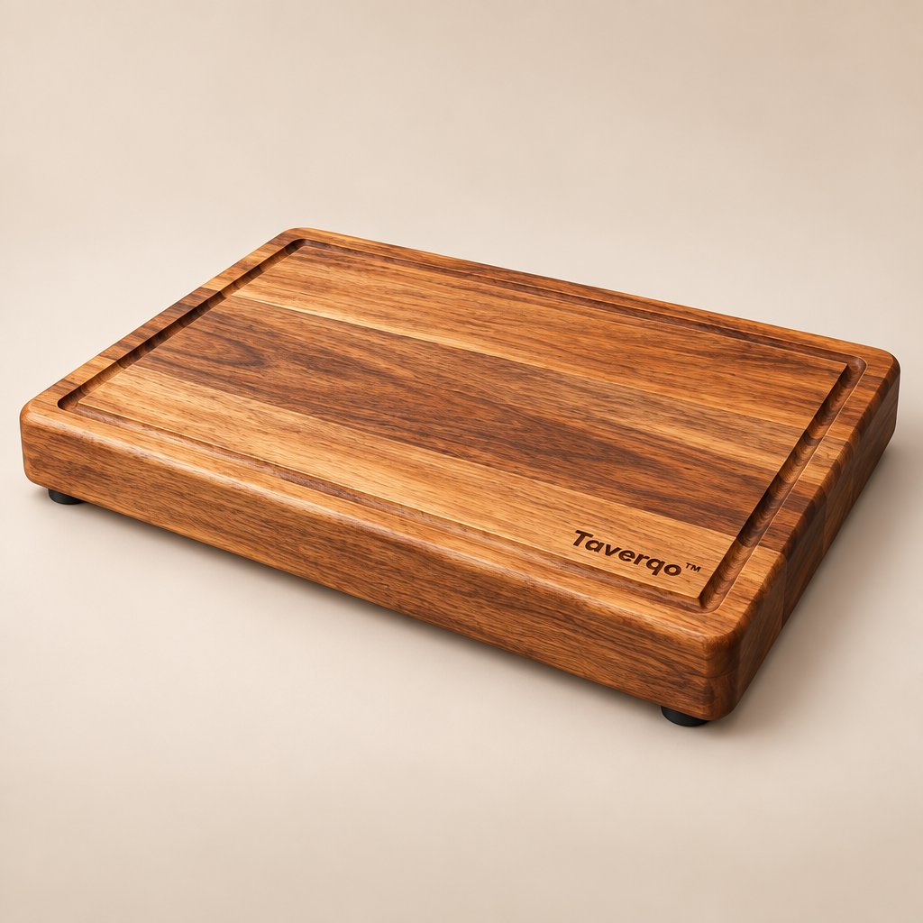 Taverqo™ Thick Solid-Wood Kitchen Cutting Board image 01